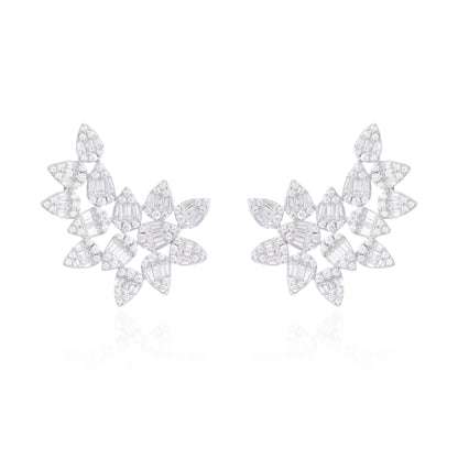 brinco ear cuff prata 925 - Pétala Jóias