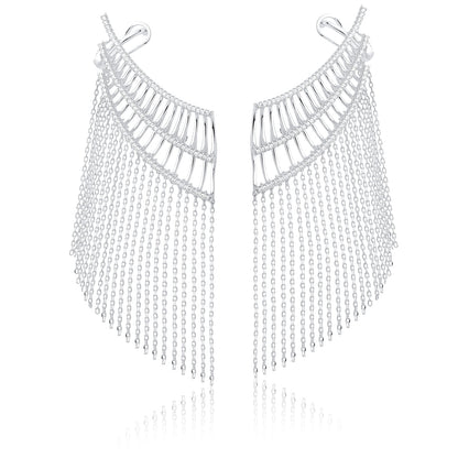 ear cuff corrente - Pétala Jóias